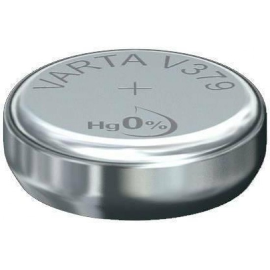 Varta V379 Μπαταρία Silver Oxide Ρολογιών SR63 1.55V 1τμχ

