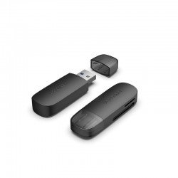 VENTION 2 in 1 USB 3.0 A Card Reader (SD+TF) Black