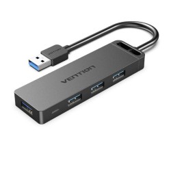 VENTION 4-Port USB 3.0 Hub 0.15M Black