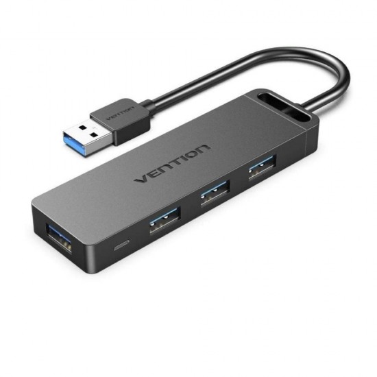 VENTION 4-Port USB 3.0 Hub 0.15M Black