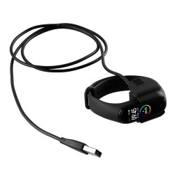VOLTE-TEL ΚΑΛΩΔΙΟ ΦΟΡΤΙΣΗΣ USB ΓΙΑ XIAOMI WATCH MI BAND 4/MI BAND 5/MI BAND 6 1m BLACK