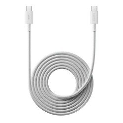 Xiaomi Braided USB 2.0 Cable USB-C male - USB-C 120W Λευκό 1m Xiaomi Braided USB 2.0 Cable USB-C male - USB-C 120W Λευκό 1m