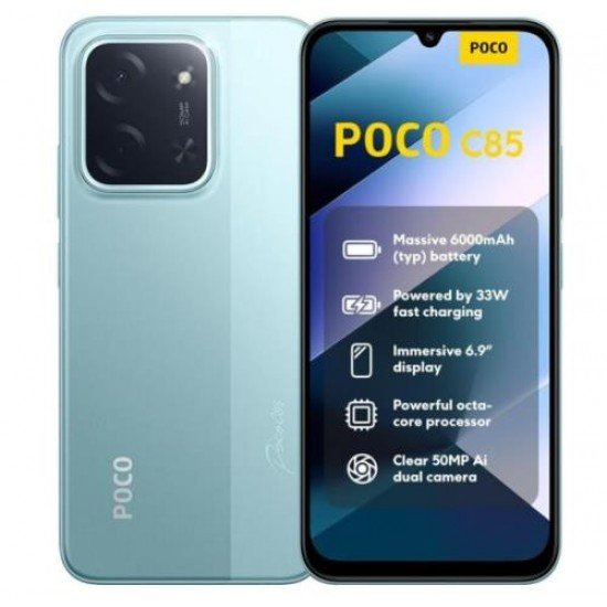 Xiaomi Poco C85 NFC Dual SIM 6GB/128GB Πράσινο