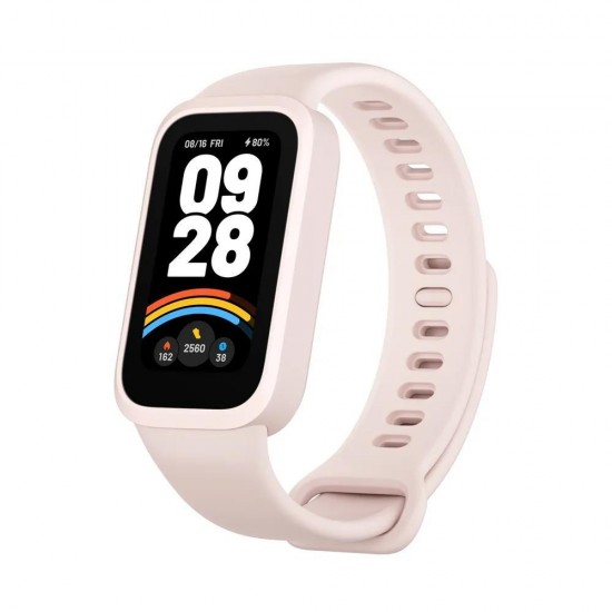 Xiaomi Smart Band 9 Active Αδιάβροχο με Παλμογράφο Ροζ
