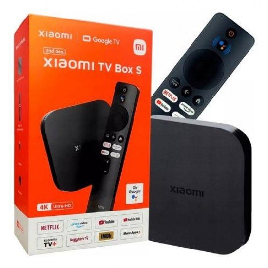 Xiaomi TV Box Mi Box S 2nd Gen 4K UHD με WiFi USB 2.0 2GB RAM / 8GB Android Xiaomi TV Box Mi Box S 2nd Gen 4K UHD με WiFi USB 2.0 2GB RAM / 8GB Android
