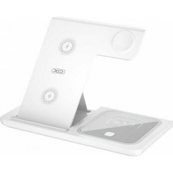 XO Ασύρματος Φορτιστής (Qi Pad) 15W Λευκός (WX023)