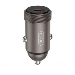 XO CC70 Mini Metal Φορτιστής Αυτοκινήτου 30W 1xType-C Μαύρο XO CC70 Mini Metal Φορτιστής Αυτοκινήτου 30W 1xType-C Μαύρο