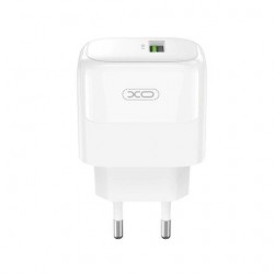 XO Φορτιστής USB-A 18W Quick Charge 3.0 Λευκός XO Φορτιστής USB-A 18W Quick Charge 3.0 Λευκός