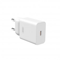 XO Φορτιστής USB-C 20W Quick Charge 2.0 Λευκός (L126)
