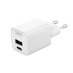 XO Φορτιστής Χωρίς Καλώδιο με USB-A και USB-C 30W Quick Charge 3.0 / Power Delivery Λευκός XO Φορτιστής Χωρίς Καλώδιο με USB-A και USB-C 30W Quick Charge 3.0 / Power Delivery Λευκός