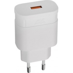 XO L36 Wall Adapter QC3.0 1xUSB Λευκό