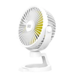 XO MF78 Ανεμιστήρας με Μπαταρία 1200mAh 4inch White