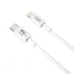 XO NB-Q189B USB-C to Lightning Cable 20W Λευκό 2m XO NB-Q189B USB-C to Lightning Cable 20W Λευκό 2m