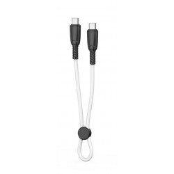 XO NB-Q248B USB 2.0 Cable USB-C male - USB-C 60W PD Λευκό 0.25m XO NB-Q248B USB 2.0 Cable USB-C male - USB-C 60W PD Λευκό 0.25m
