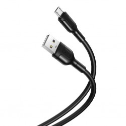 XO NB212 Regular USB 2.0 to micro USB Cable Μαύρο 1m XO NB212 Regular USB 2.0 to micro USB Cable Μαύρο 1m