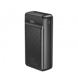 XO PR201 Power Bank 30000mAh 65W με 2 USB-A και USB-C PD/ QC 2.0/QC 3.0 Μαύρο XO PR201 Power Bank 30000mAh 65W με 2 USB-A και USB-C PD/ QC 2.0/QC 3.0 Μαύρο