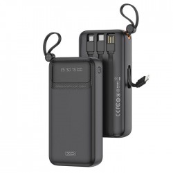 XO PR279 Power Bank 20000mAh 10W με 2 USB-A και USB-C Μαύρο
XO PR279 Power Bank 20000mAh 10W με 2 USB-A και USB-C Μαύρο