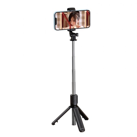XO SS09 Selfie Stick Τρίποδο Κινητού Bluetooth Μαύρο
