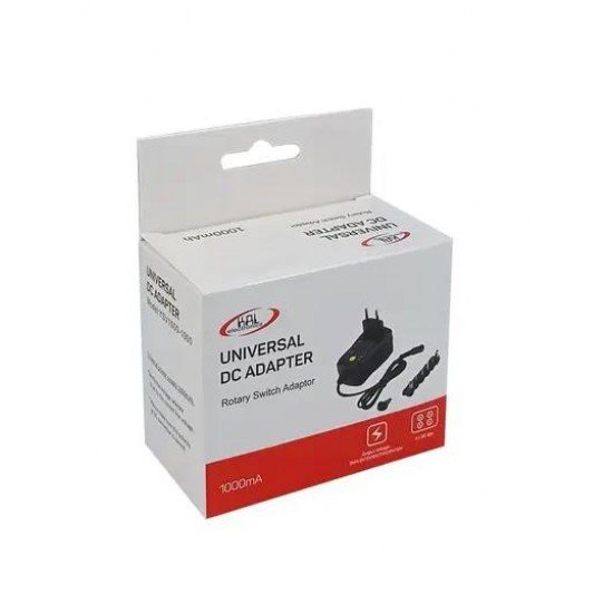 YSV1000-1000 Τροφοδοτικό Πολυπάκ Ισχύος 1000mAh & 4 Βύσματα