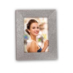 ZEP Κορνίζα Ξύλινη Broadway Silver 10x15cm με Ασημί Πλαίσιο