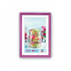 ZEP Πλαστική Κορνίζα 10x15cm Μωβ (YB81)