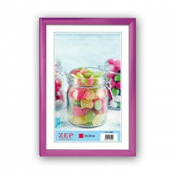 ZEP Πλαστική Κορνίζα 13x18cm Μωβ (YB82)