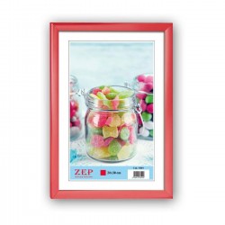 ZEP Πλαστική Κορνίζα 13x18cm Ροζ (YB82)