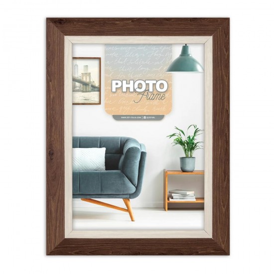 ZEP Πλαστική Κορνίζα Alder Brown 20x25 Καφέ ZEP Πλαστική Κορνίζα Alder Brown 20x25 Καφέ