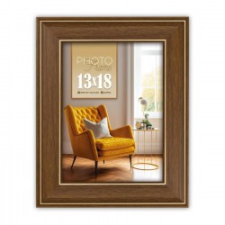 ZEP Πλαστική κορνίζα Venezia 10x15cm Καφέ