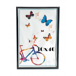 ZEP Πλαστική Κορνίζα 30x40 Μαύρη ZEP Πλαστική Κορνίζα 30x40 Μαύρη