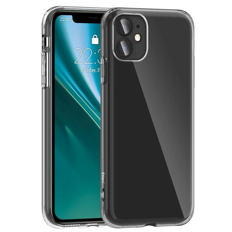 (Iphone 11) Etteri Back Cover Tpu Transparent