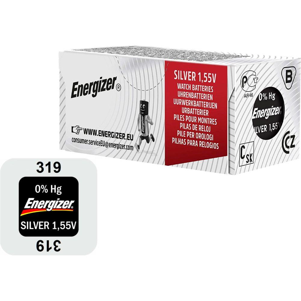 Energizer 319 Μπαταρία Silver Oxide Ρολογιών Sr64 1.55V 1Τμχ