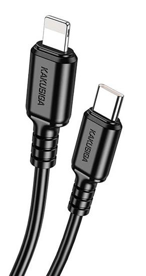 Kakusiga Καλώδιο Lightning Σε Usb-C Ksc-982. 20W. 480Mbps. 1M. Μαύρο