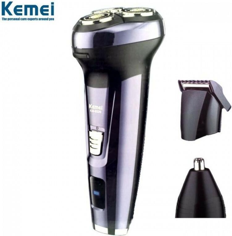 Kemei Km-6539 Ξυριστική Μηχανή Προσώπου Επαναφορτιζόμενη