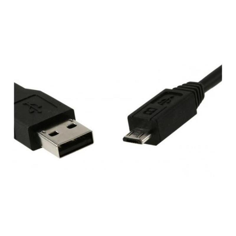 Ng Regular Usb 2.0 To Micro Usb Cable Μαύρο 0.5M
