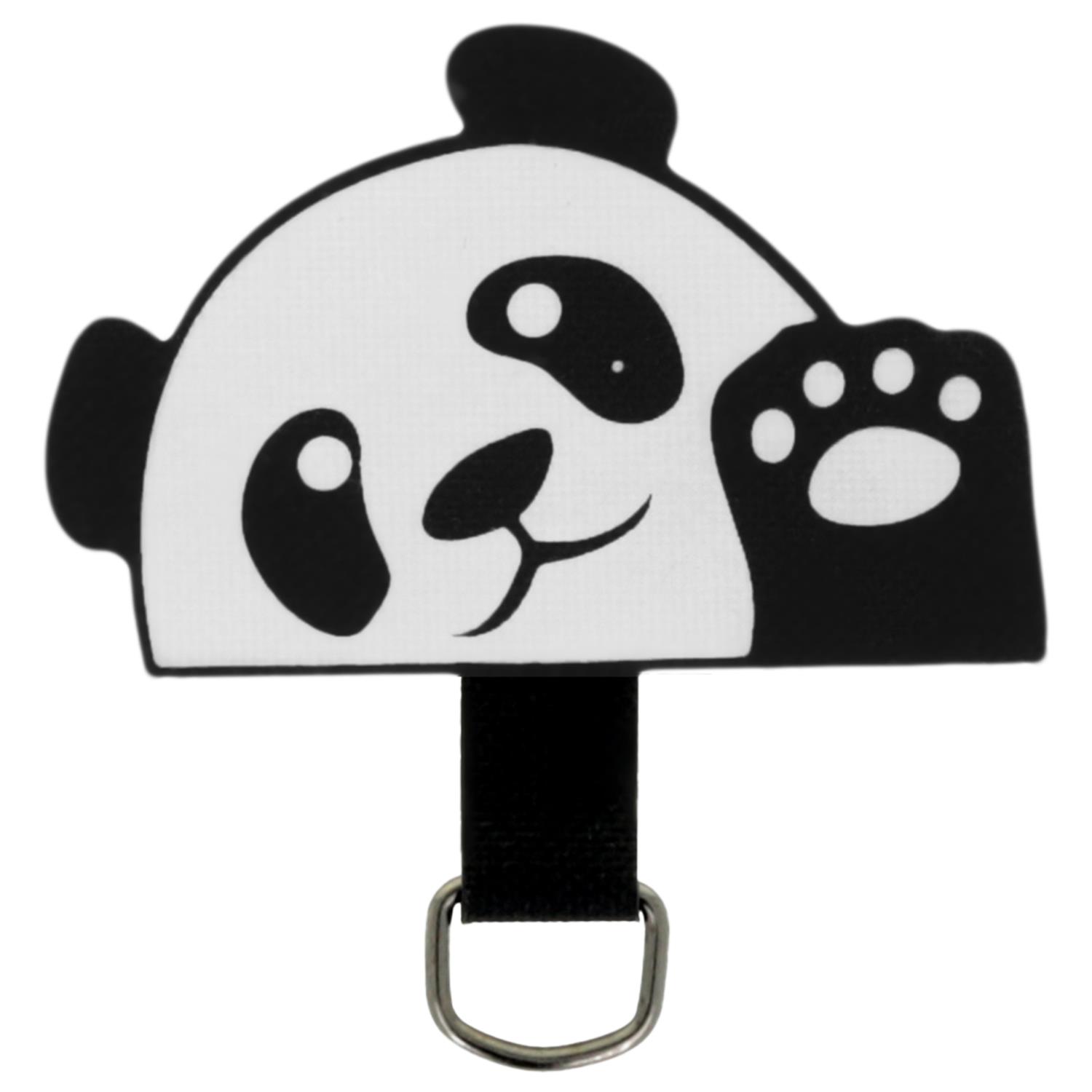 Oem Ανταλλακτικό Pad Λουράκι Λαιμού Nylon Panda White-Black