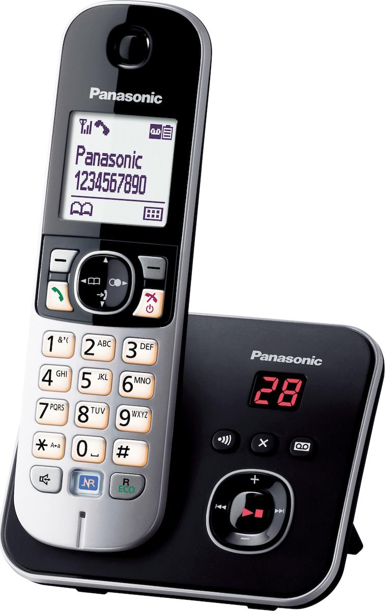 Panasonic Kx-Tg6821 Dect Ασύρματο Τηλέφωνο Με  Τηλεφωνητή