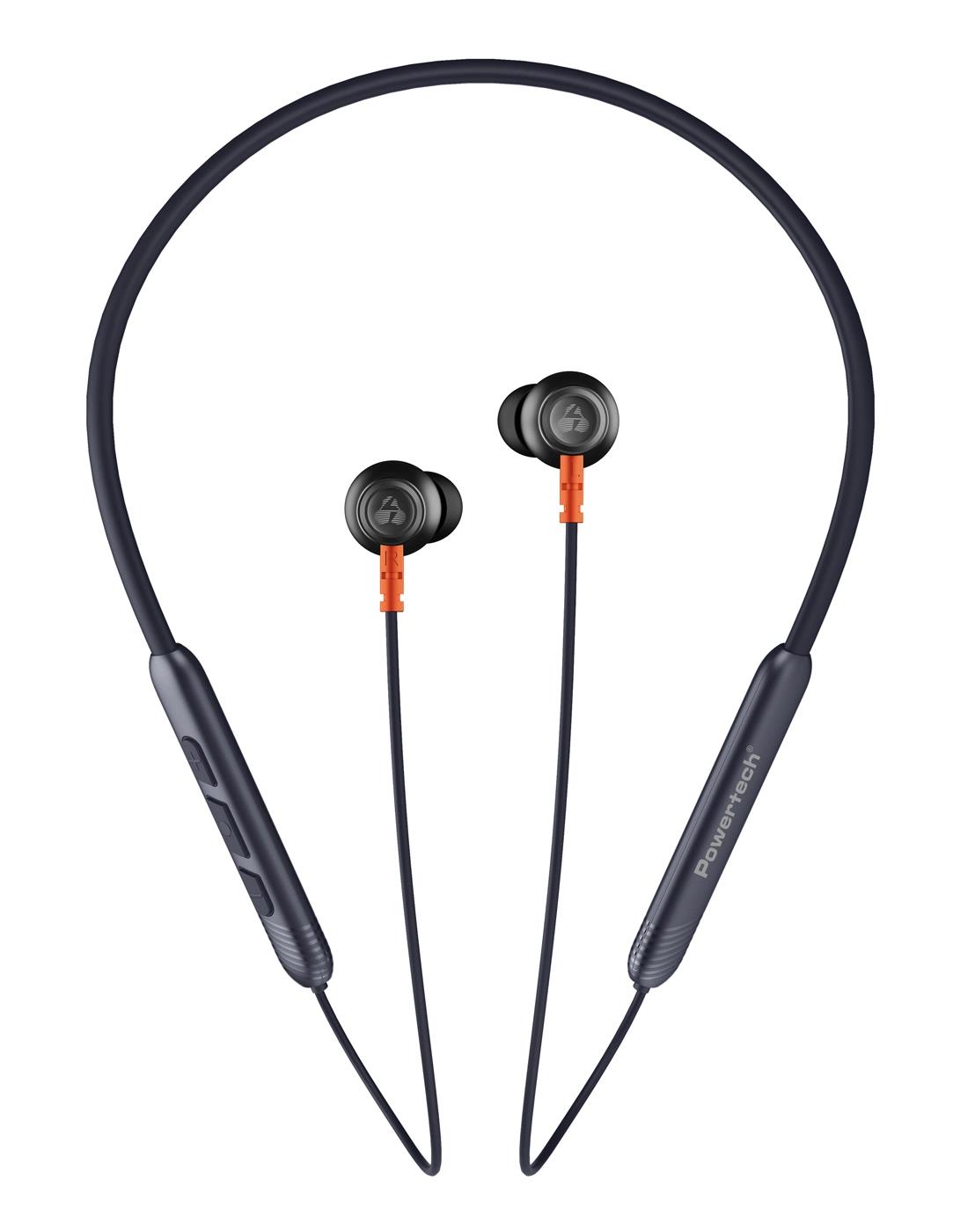Powertech Pt-1228 In-Ear Bluetooth Handsfree Ακουστικά Μαύρα