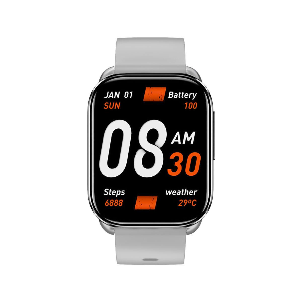 Qcy Gs S6 Smartwatch Bt Call Ipx8 Gray