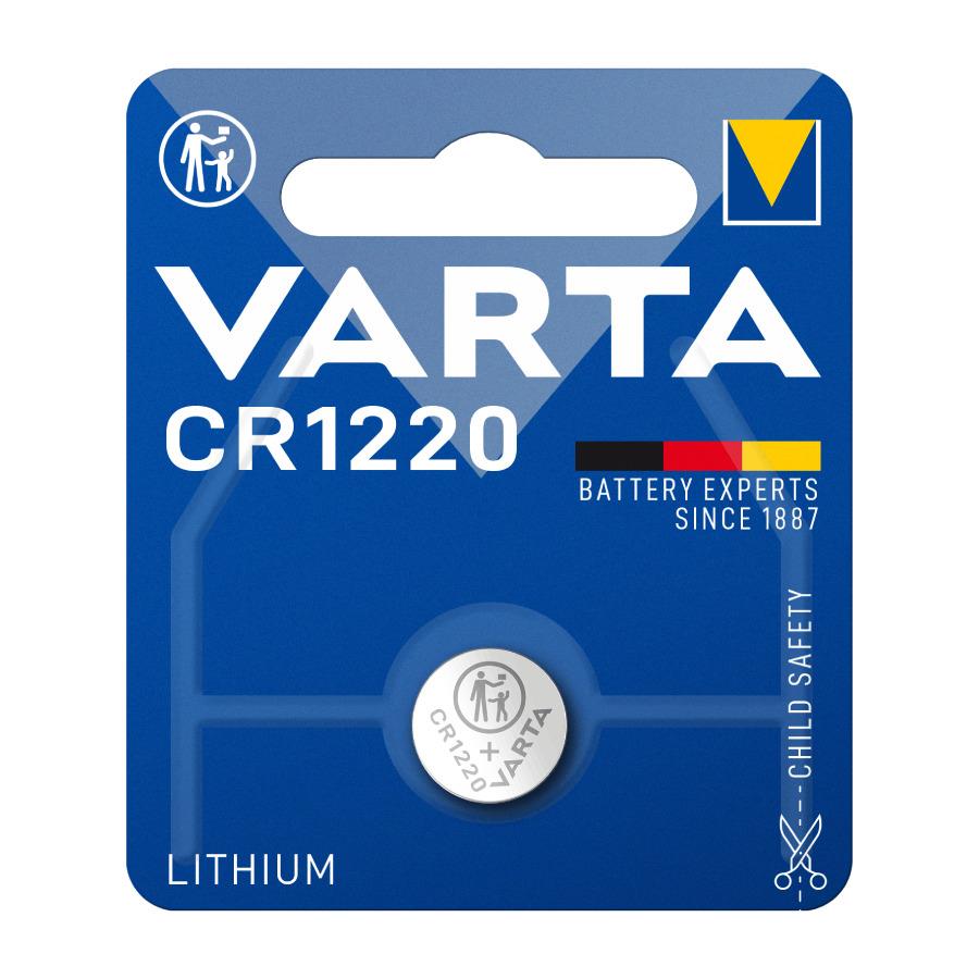 Varta Μπαταρία Λιθίου Ρολογιών Cr1220 3V 1Τμχ