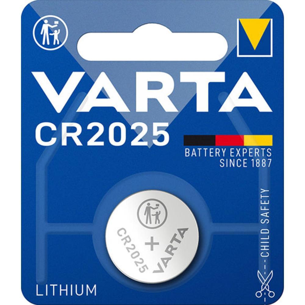Varta Μπαταρία Λιθίου Ρολογιών Cr2025 3V 1Τμχ